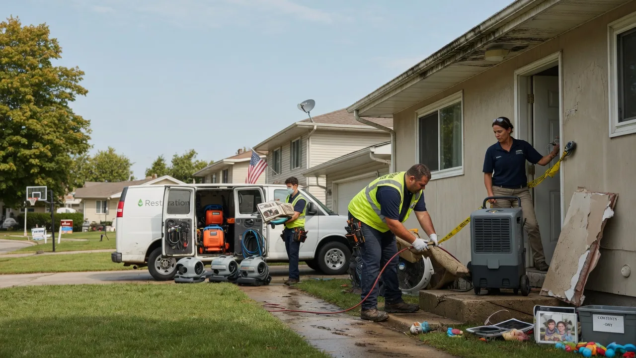 Water Damage Restoration in Frankfort, ME near me